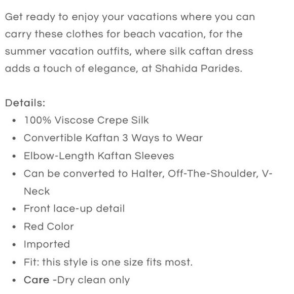 Shahida Parides Nomad Kaftan feather print Lisa Rinna Real Housewives OS One Sz - Picture 12 of 16